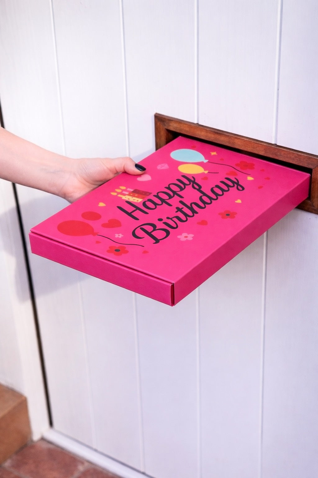 Birthday Chocolate Gift Box for Her – Elegant Birthday Gift, Chocolate Hamper, Letterbox Gifts