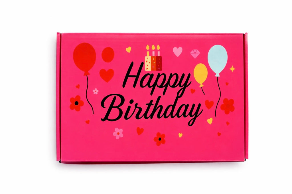 Birthday Chocolate Gift Box for Her – Elegant Birthday Gift, Chocolate Hamper, Letterbox Gifts
