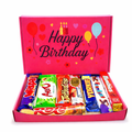 Birthday Chocolate Gift Box for Her – Elegant Birthday Gift, Chocolate Hamper, Letterbox Gifts