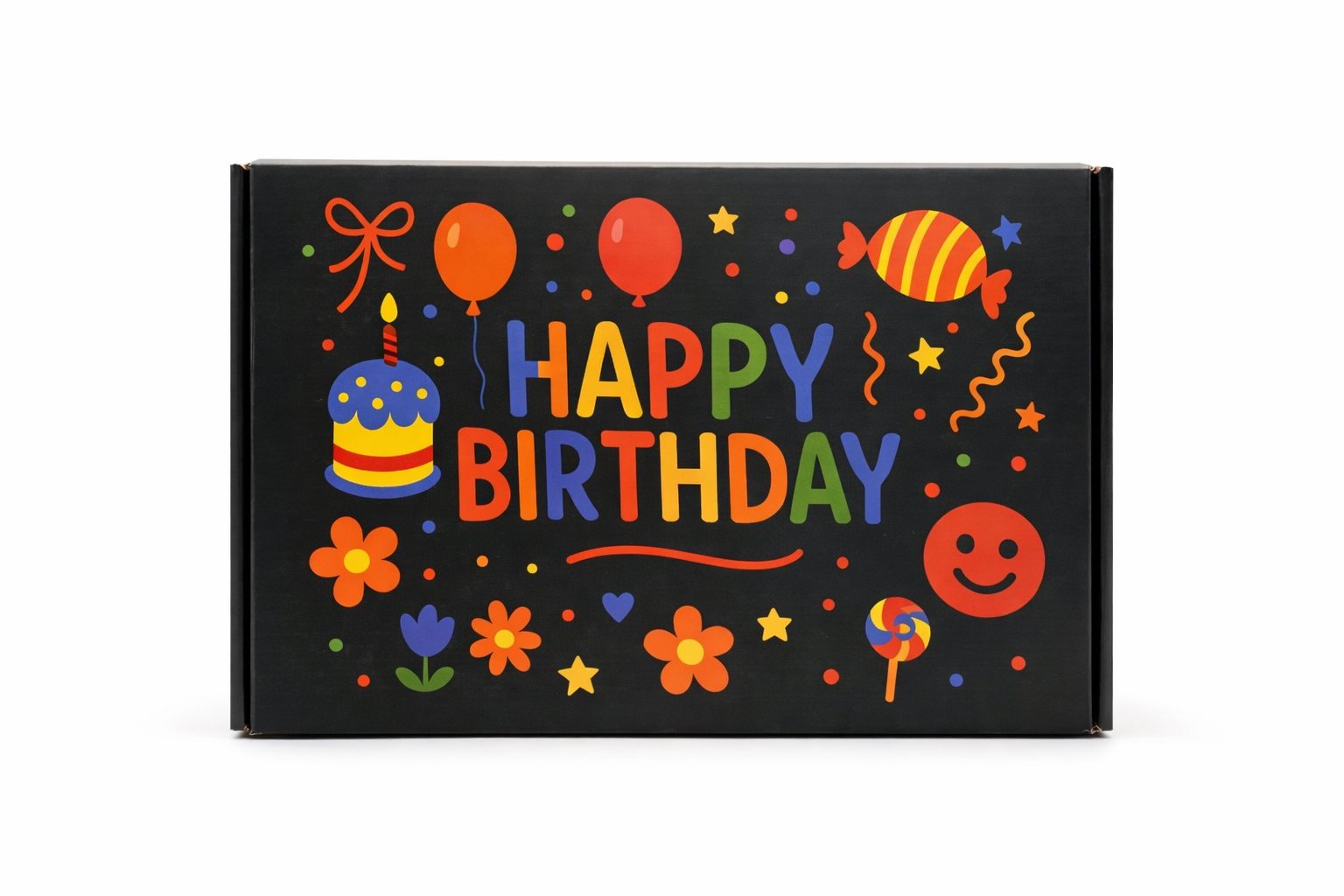 Happy Birthday Chocolate Gift Box | 8 Full Sized Bars | Letterbox Gifts | For Kids | Him | Her | 18th 21st 30th 40th 50th Birthday |